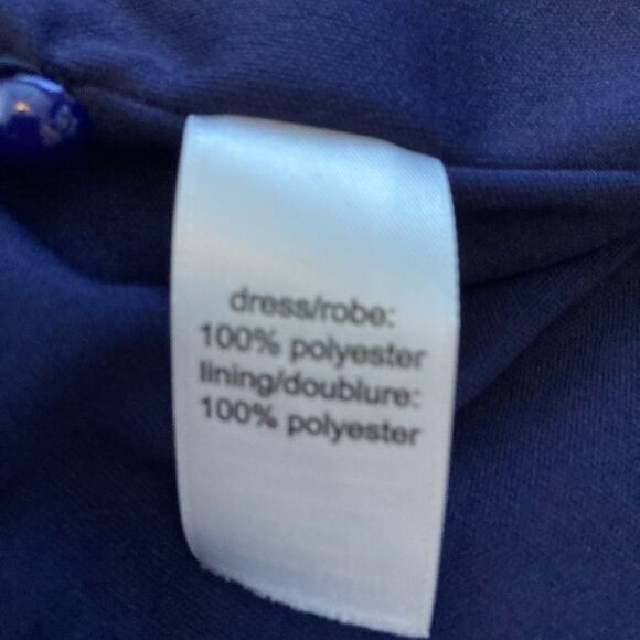 Maurices Navy Lace Dress Medium - Picture 4 of 6